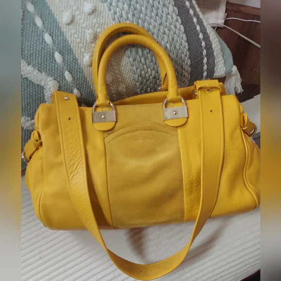 SEE by CHLOE Yellow Leather Handbag - Picture 2 of 9